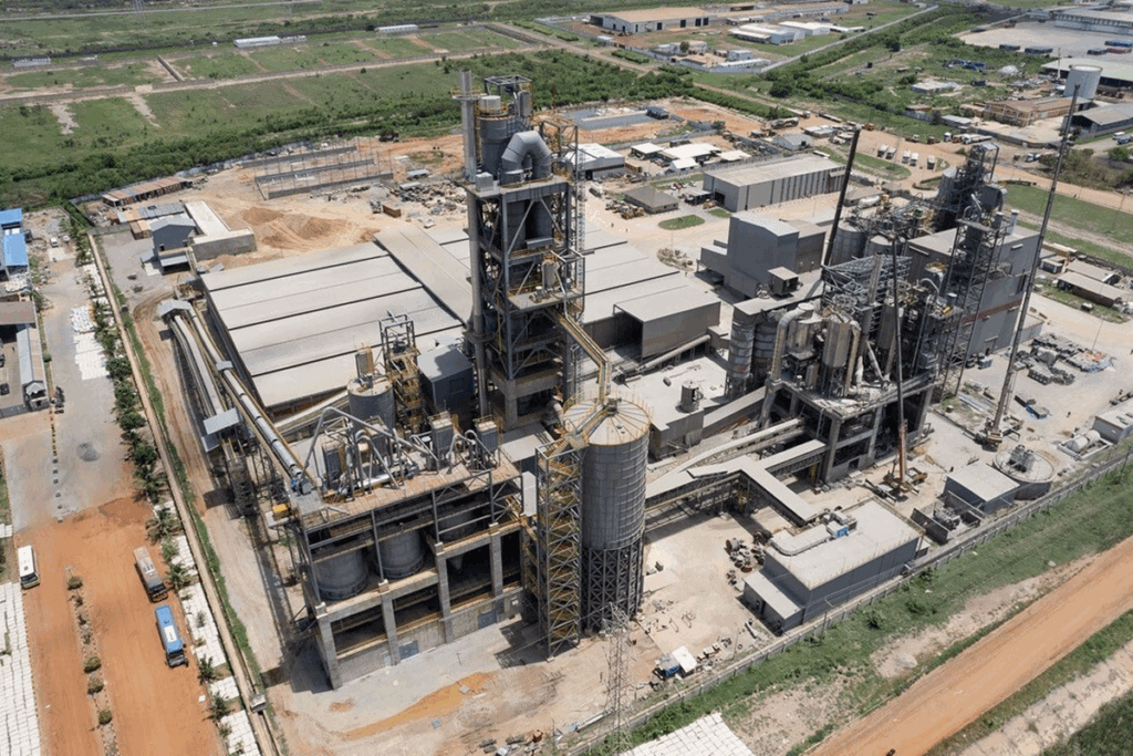 Aerial view of an LC3 facility